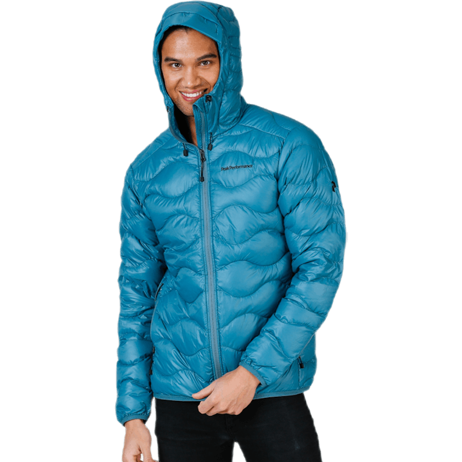 Helium Hood Jacket Blue