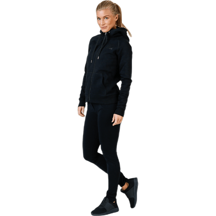 Ground Zip Hood Black
