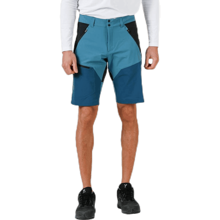 Light Softshell Carbon Shorts Black/Green