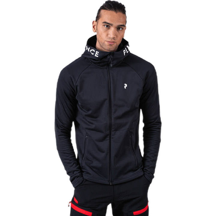 Rider Zip Hood Black