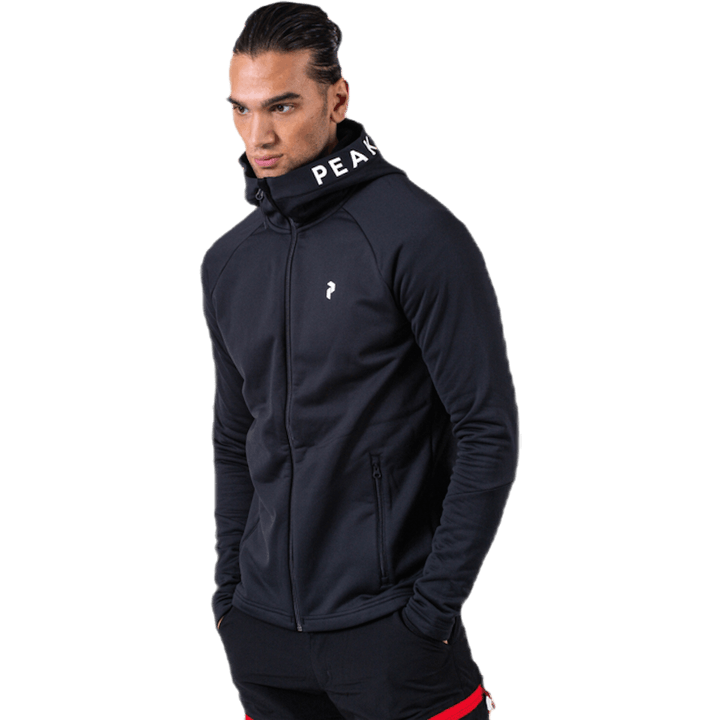 Rider Zip Hood Black