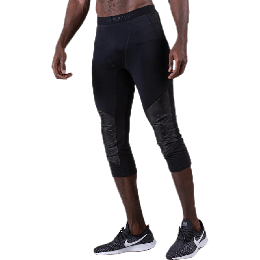 Alum Hybrid Short Johns Black
