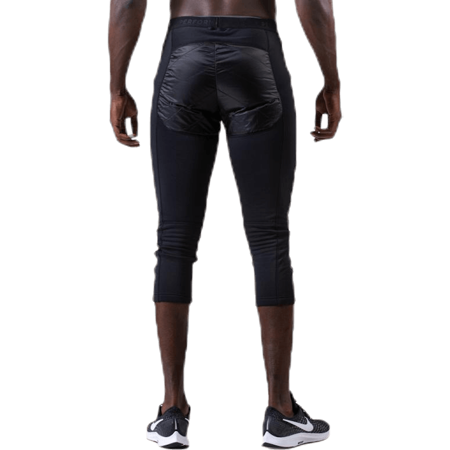 Alum Hybrid Short Johns Black