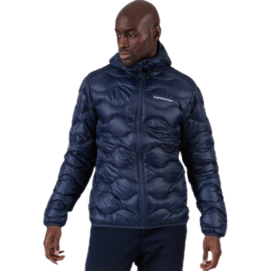 Helium Hood Jacket Blue