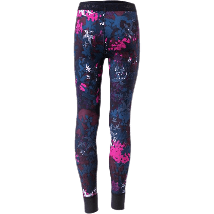 Junior Spirit Printed Long Johns Blue/Pink