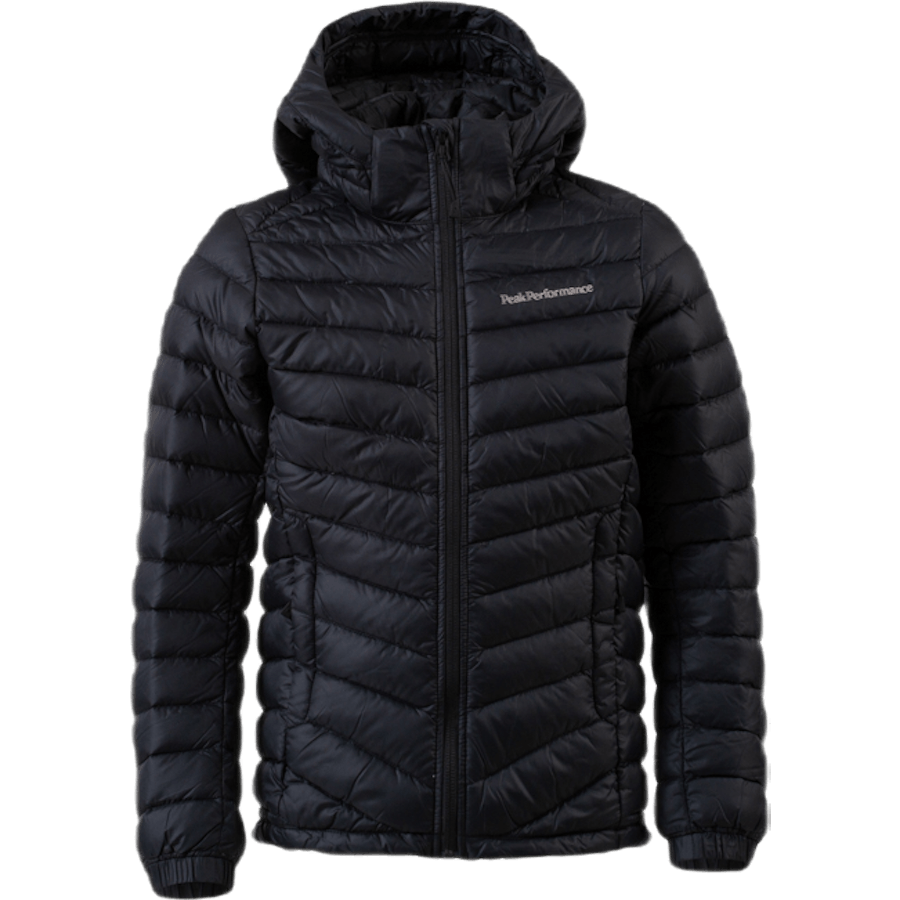 Junior Frost Down Hood Svart