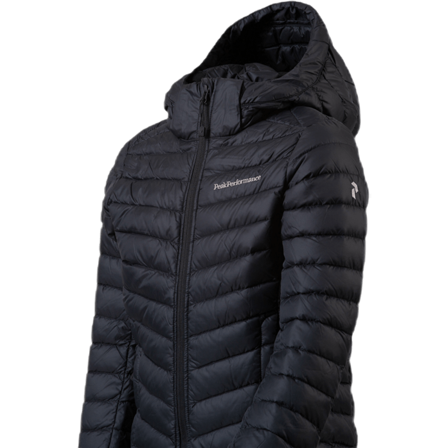 Junior Frost Down Hood Svart