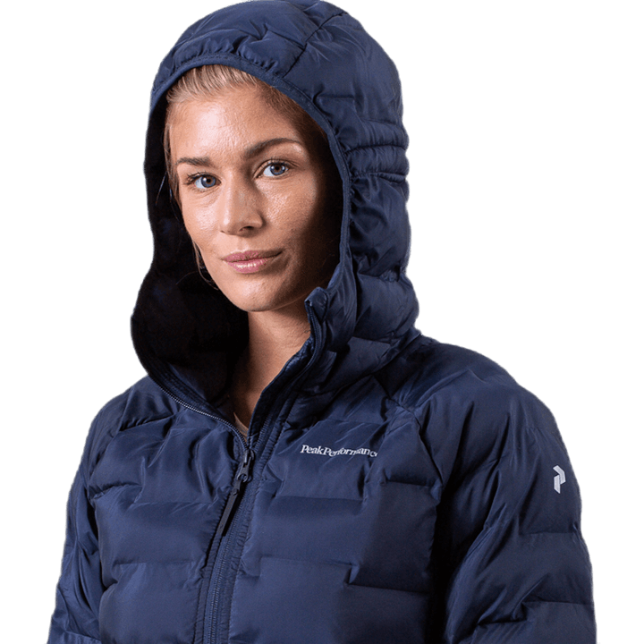 Argon Hood Jacket Blau