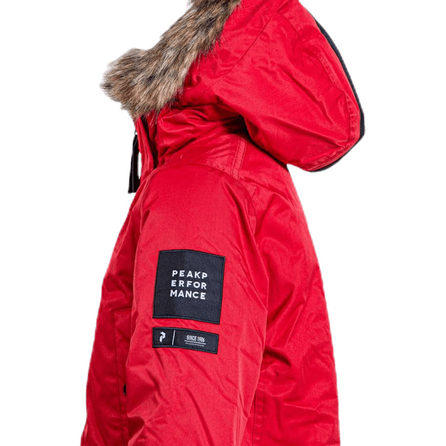 Junior Local Parka Red