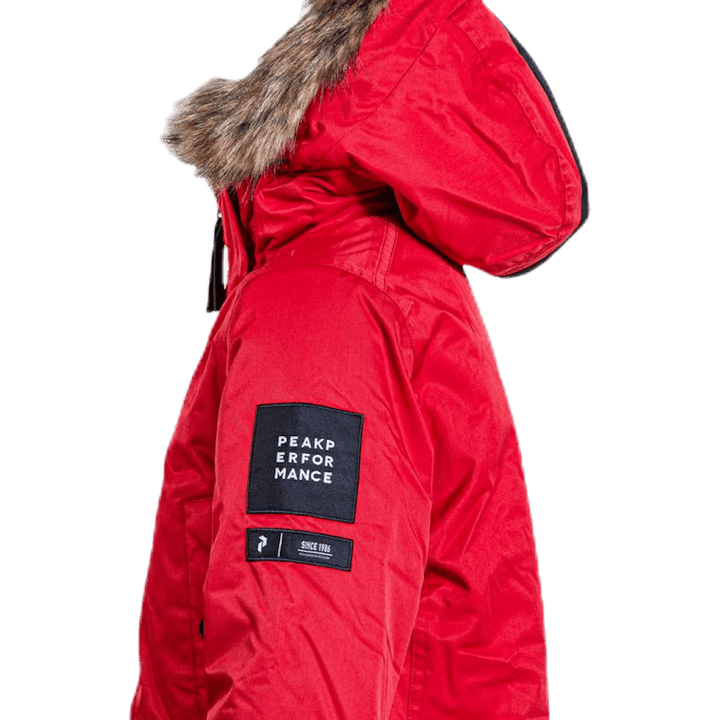 Junior Local Parka Red