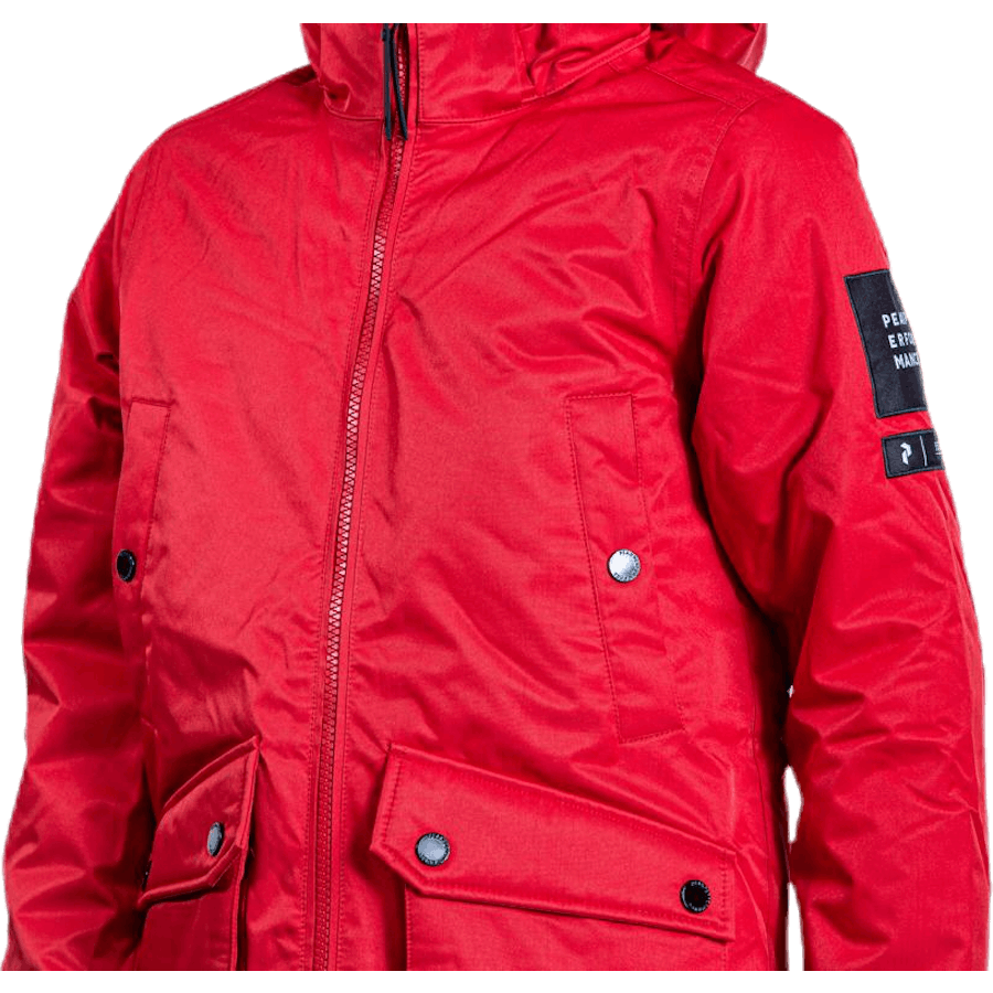 Junior Local Parka Red