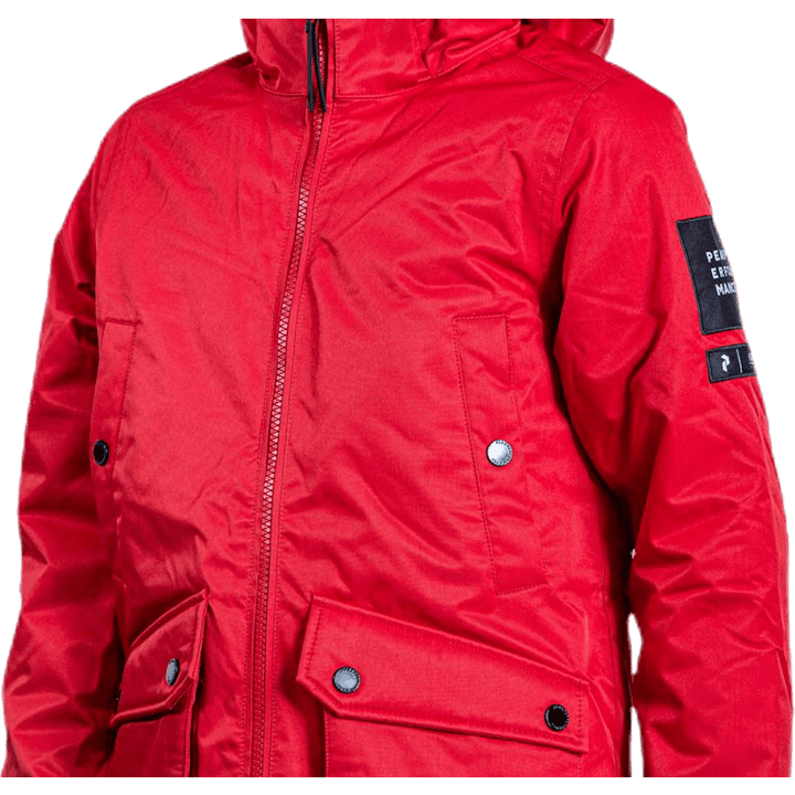 Junior Local Parka Red