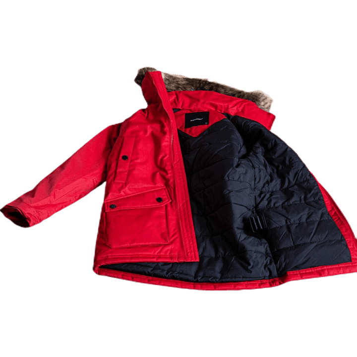 Junior Local Parka Red
