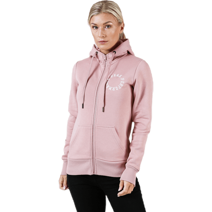 FI Zip Hood Pink