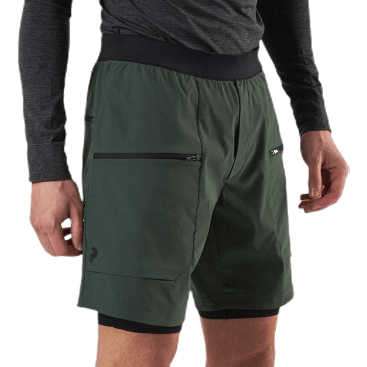 Track Shorts Green