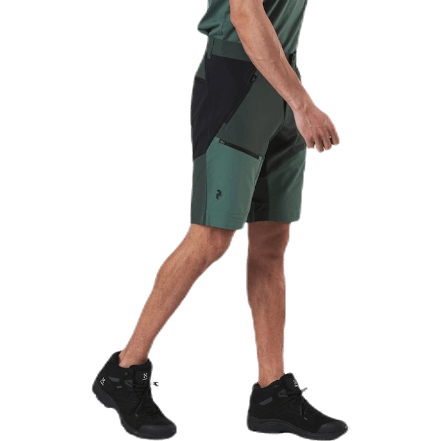 Light SS Carbon Shorts Green