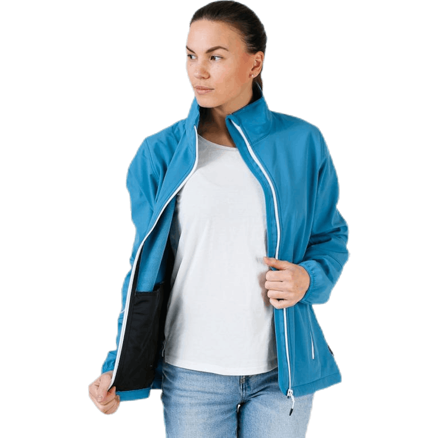 Covina Softshell Jacke Blau