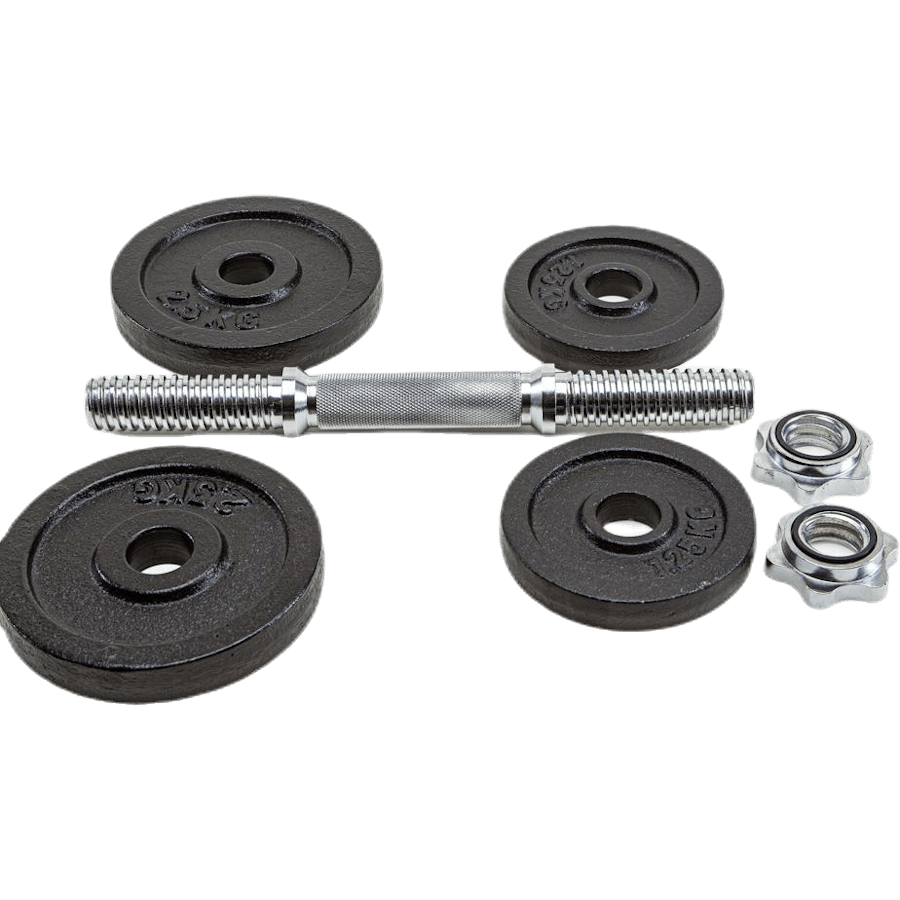 Dumbbell 10 kg set Black