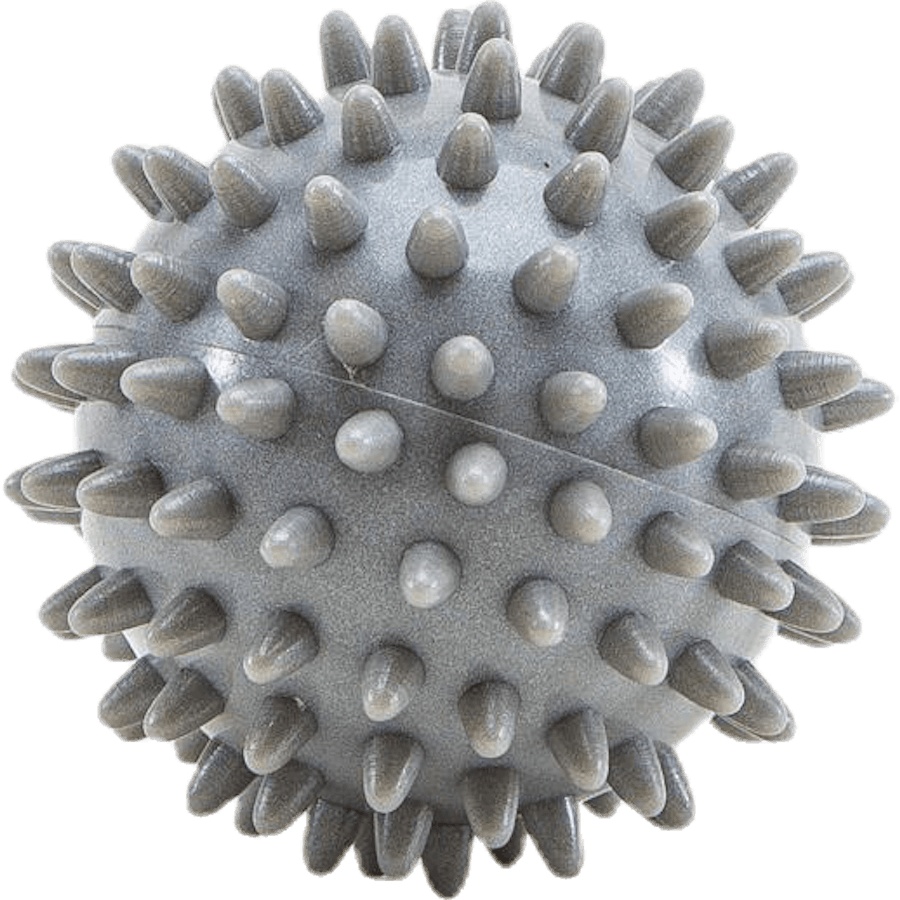 Hard massage ball 2 pcs Silver