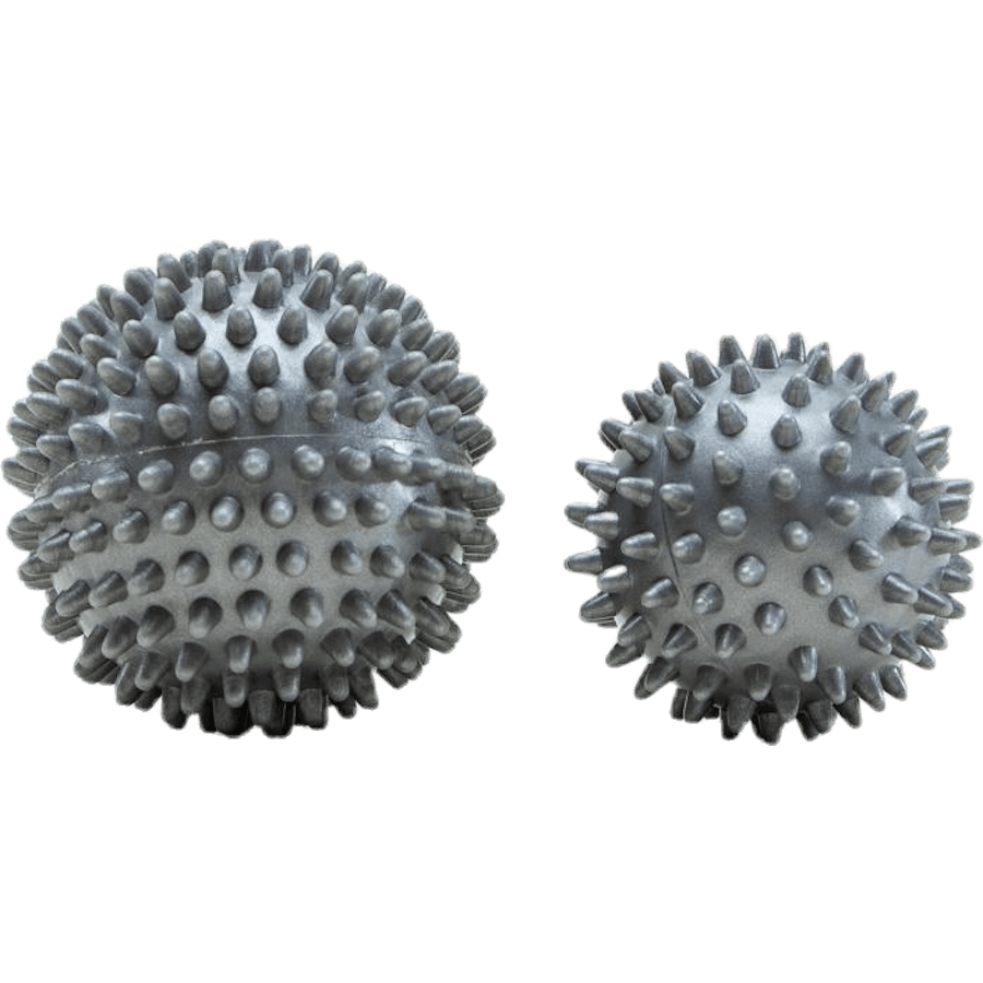 Weicher Massageball 2 Stück Silber