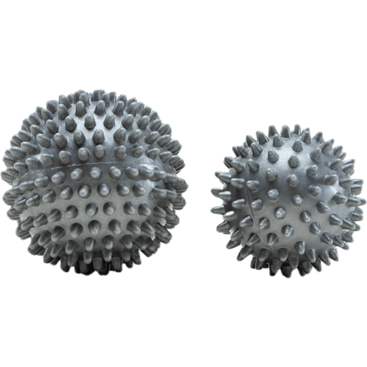 Weicher Massageball 2 Stück Silber