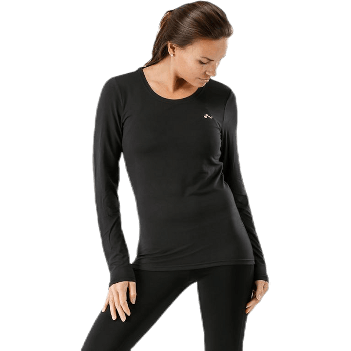 T-shirt d'entraînement Clarissa Ls noir