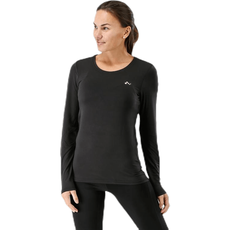 T-shirt d'entraînement Clarissa Ls noir