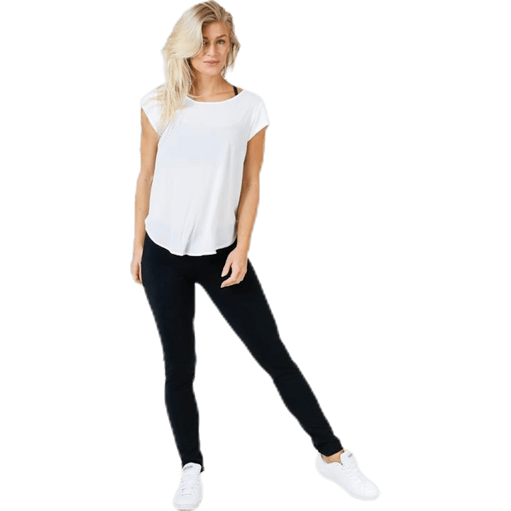 Vic S/S Solid Top White