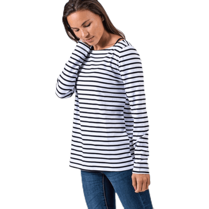 Ingrid Ls Top White/Black