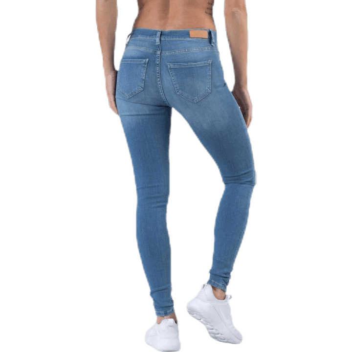 Shape Life Reg Sk džinsai mėlyni