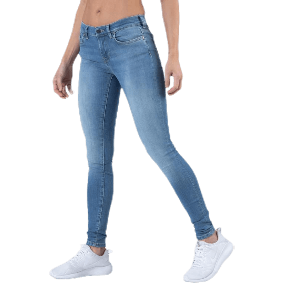 Shape Life Reg Sk džinsai mėlyni