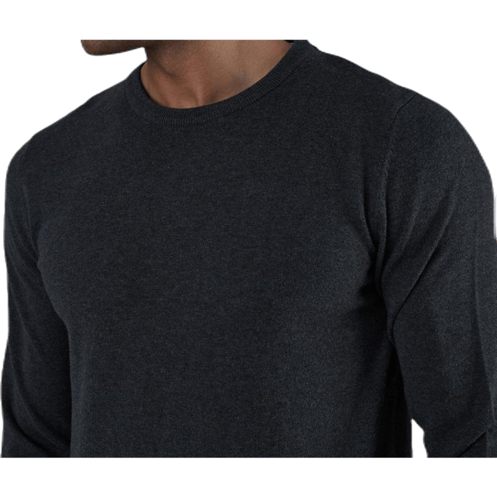 Maglia girocollo Basic Grey