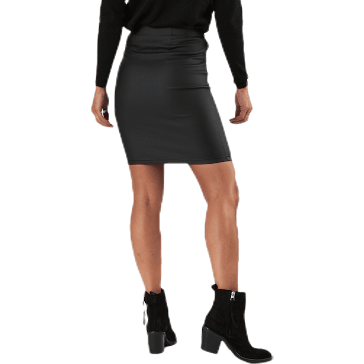 Paro Hw Coated Skirt Black