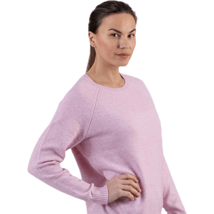 Lesly Kings L/S Pullover Knt Pink