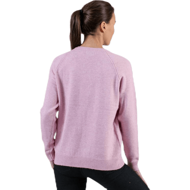 Lesly Kings L/S Pullover Knt Pink