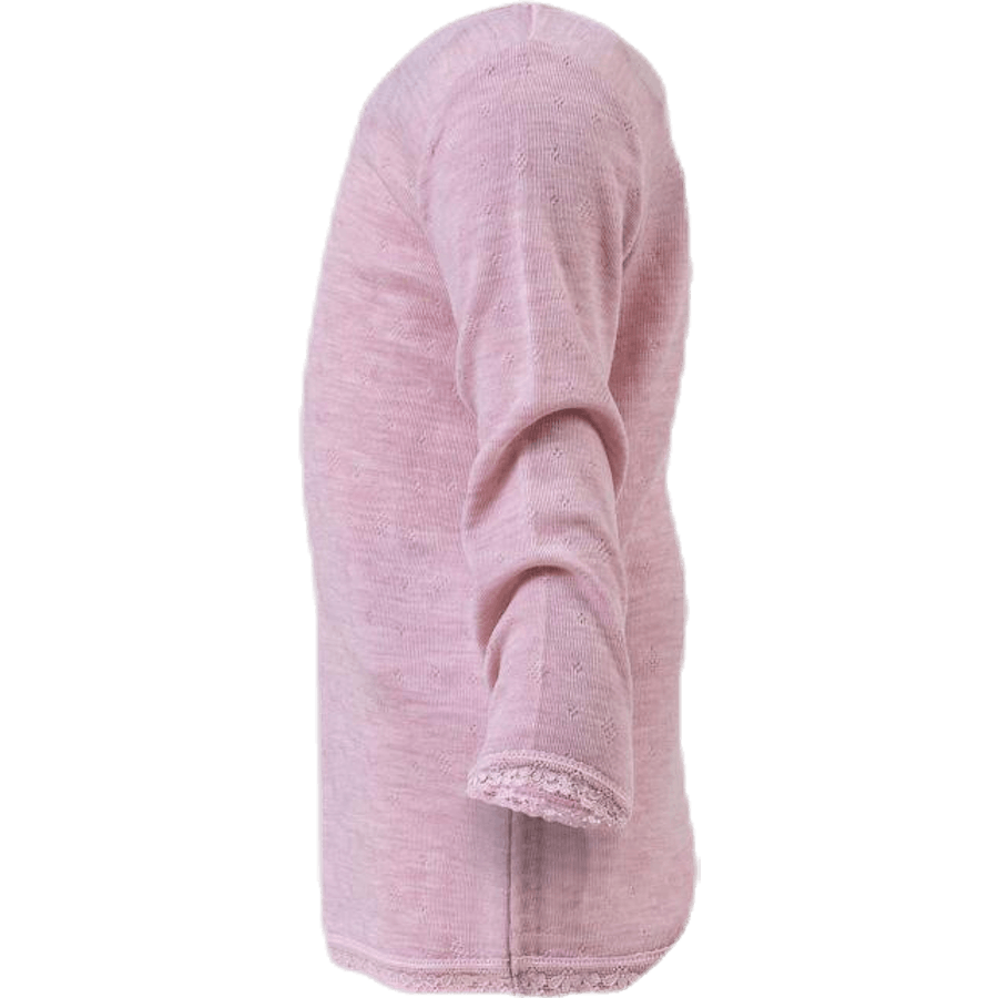 Wang Wool Needle Ls Top Xix Purple