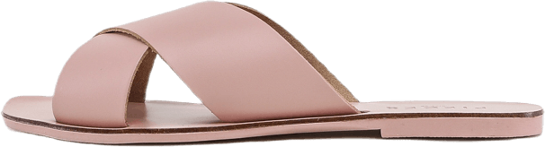 Chara Leder Sandale Rosa