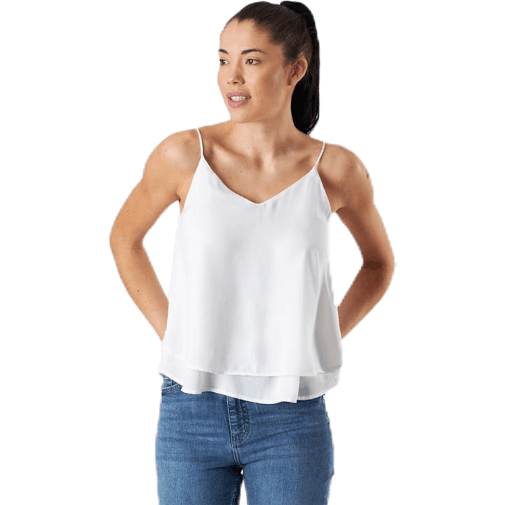 Bodil Slip Top White
