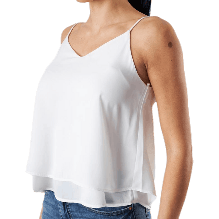 Bodil Slip Top White