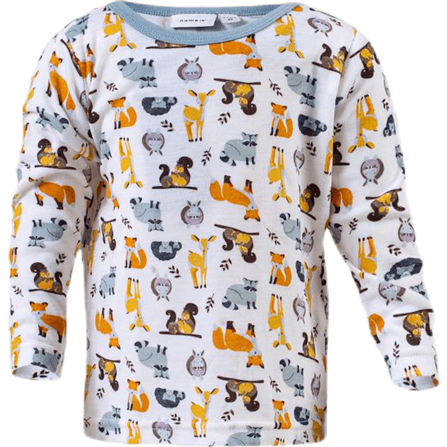 Willit Wool Ls Top Xix White