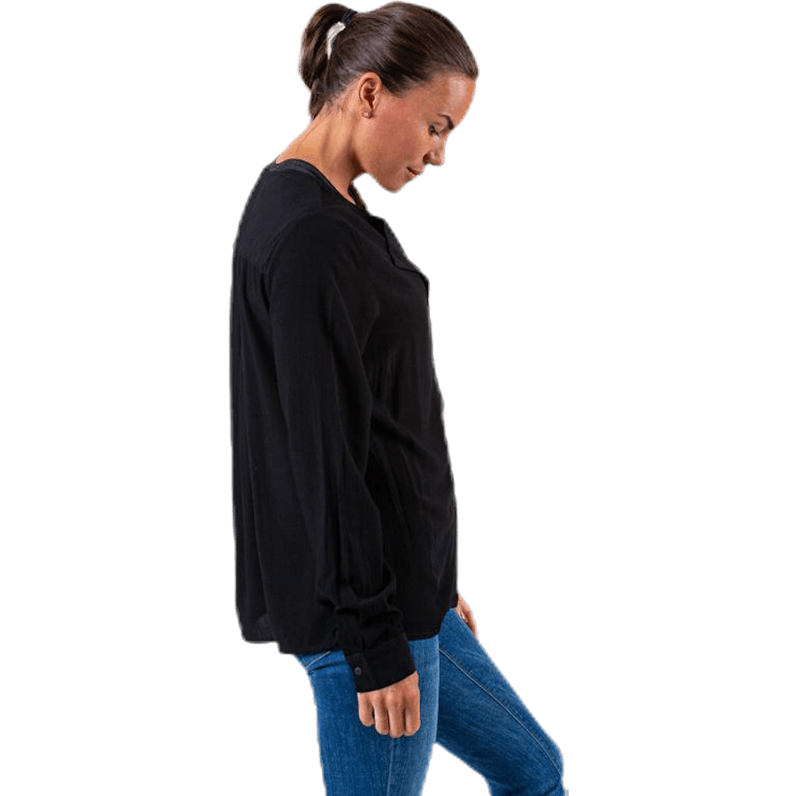 Ea Ls Shirt Black