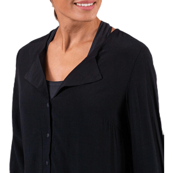 Ea Ls Shirt Black