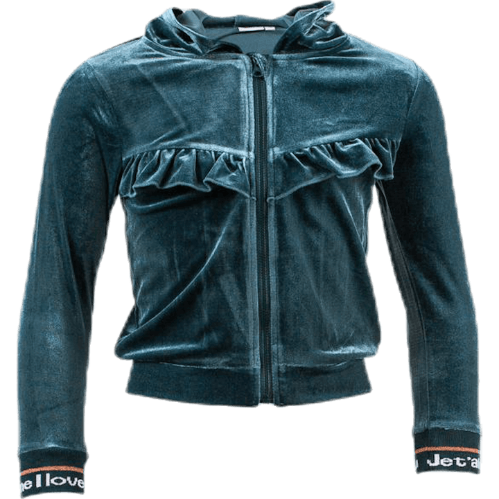 Nille Vel Card W Hood Green