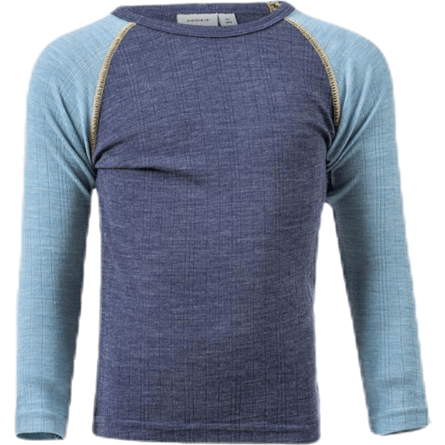 Wang Wool Needle Ls Top Xix Blue