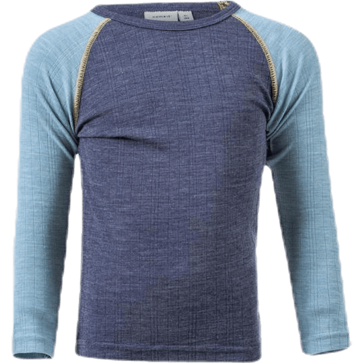 Wang Wool Needle Ls Top Xix Blue