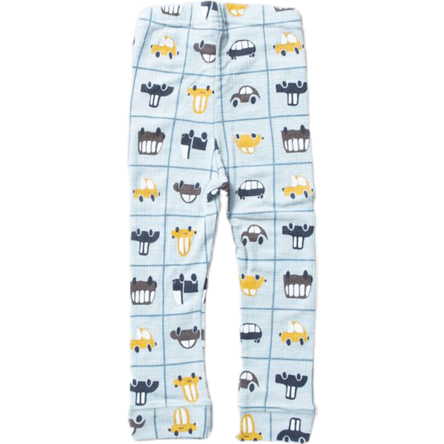 Wang Wool Needle Longjohn Xix Blue