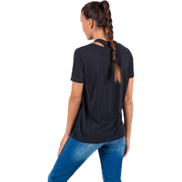 Kamala Ss O-Neck Tee Black
