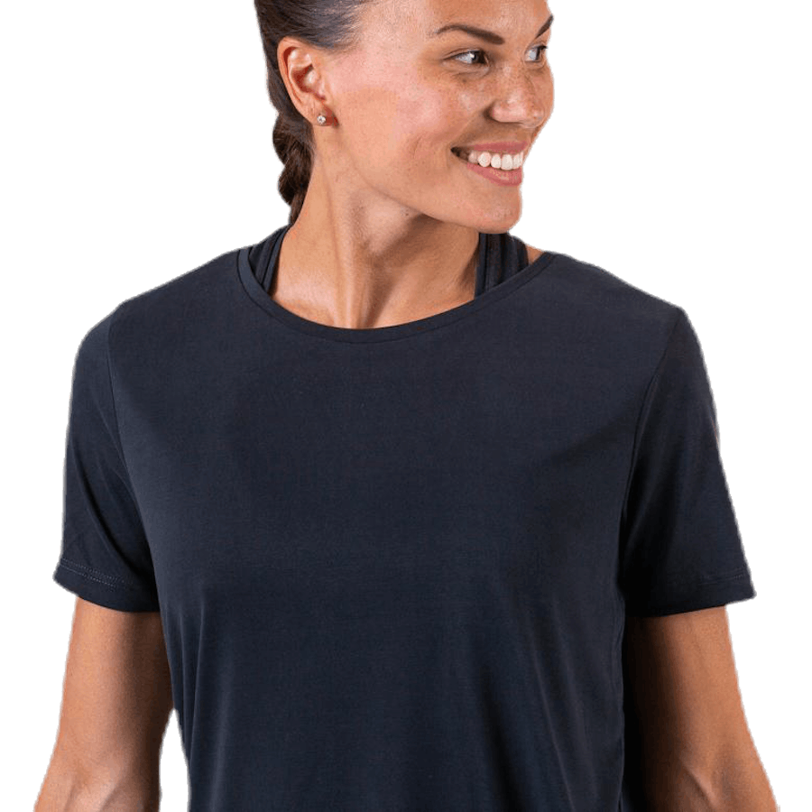 Kamala Ss O-Neck Tee Black