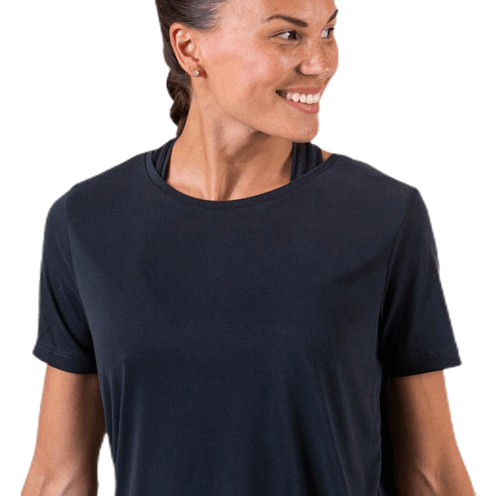 Kamala Ss O-Neck Tee Black