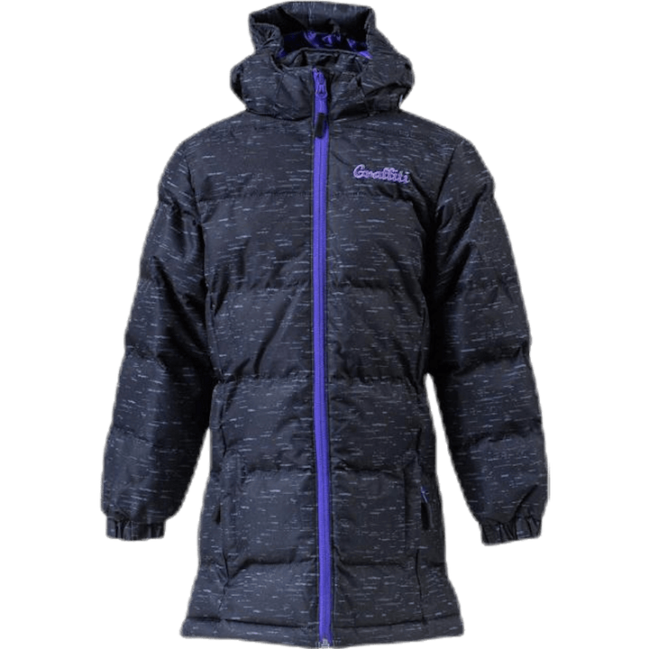 Mariel Girls Long Melange Pro-lite Jacket Black